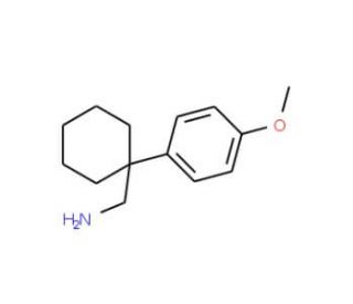 C-[1-(4-Methoxy-phenyl)-cyclohexyl]-methylamine - chemical structure image