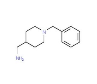 C-(1-Benzyl-piperidin-4-yl)-methylamine (CAS 88915-26-8) - chemical structure image