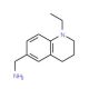 C-(1-Ethyl-1,2,3,4-tetrahydro-quinolin-6-yl)-methylamine - chemical structure image