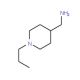 C-(1-Propyl-piperidin-4-yl)-methylamine (CAS 392691-05-3) - chemical structure image