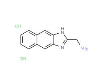 C-(1H-Naphtho[2,3-d]imidazol-2-yl)-methylamine dihydrochloride - chemical structure image