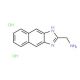 C-(1H-Naphtho[2,3-d]imidazol-2-yl)-methylamine dihydrochloride - chemical structure image