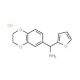 C-(2,3-Dihydro-benzo[1,4]dioxin-6-yl)-C-furan-2-yl-methylamine hydrochloride - chemical structure image