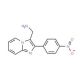 C-[2-(4-Nitro-phenyl)-imidazo[1,2-a]pyridin-3-yl]-methylamine - chemical structure image