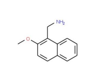C-(2-Methoxy-naphthalen-1-yl)-methylamine (CAS 136402-93-2) - chemical structure image