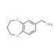 C-(3,4-Dihydro-2H-benzo[b][1,4]dioxepin-7-yl)-methylamine (CAS 23475-00-5) - chemical structure image
