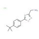 C-[5-(4-tert-Butyl-phenyl)-[1,2,4]oxadiazol-3-yl]-methylamine hydrochloride - chemical structure image