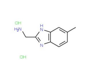 C-(5-Methyl-1H-benzoimidazol-2-yl)-methylamine dihydrochloride - chemical structure image