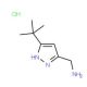 C-(5-tert-Butyl-1H-pyrazol-3-yl)-methylamine hydrochloride - chemical structure image