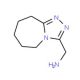 C-(6,7,8,9-Tetrahydro-5H-[1,2,4]triazolo[4,3-a]-azepin-3-yl)-methylamine (CAS 885461-42-7) - chemical structure image