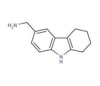 C-(6,7,8,9-Tetrahydro-5H-carbazol-3-yl)-methylamine (CAS 76061-94-4) - chemical structure image