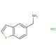 C-Benzo[b]thiophen-5-yl-methylamine hydrochloride (CAS 872047-43-3) - chemical structure image
