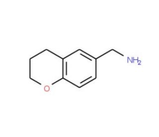 C-Chroman-6-yl-methylamine (CAS 55746-21-9) - chemical structure image