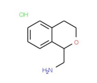 C-Isochroman-1-yl-methylamine hydrochloride - chemical structure image