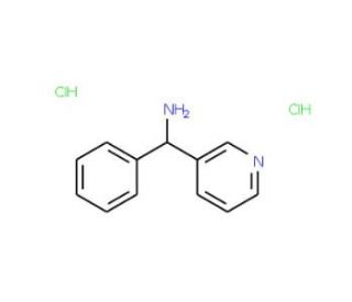 C-Phenyl-C-pyridin-3-yl-methylamine dihydrochloride - chemical structure image