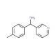 C-Pyridin-3-yl-C-p-tolyl-methylamine - chemical structure image