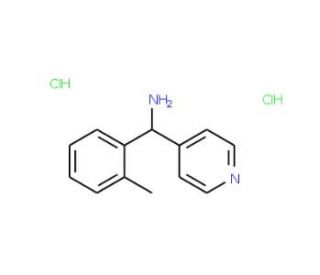 C-Pyridin-4-yl-C-o-tolyl-methylamine dihydrochloride - chemical structure image