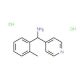 C-Pyridin-4-yl-C-o-tolyl-methylamine dihydrochloride - chemical structure image