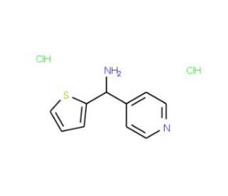 C-Pyridin-4-yl-C-thiophen-2-yl-methylaminedihydrochloride - chemical structure image