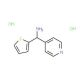 C-Pyridin-4-yl-C-thiophen-2-yl-methylaminedihydrochloride - chemical structure image