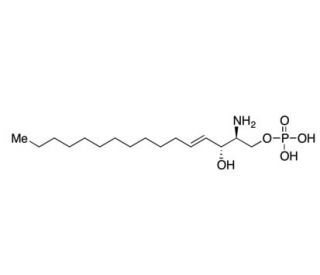 C16-Sphingosine-1-phosphate - chemical structure image