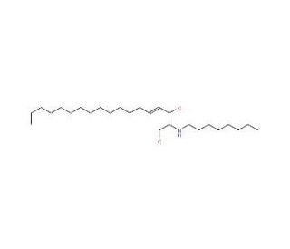 C8 Ceramine, D-erythro (CAS 170926-06-4) - chemical structure image