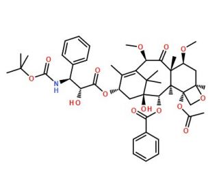 Cabazitaxel (CAS 183133-96-2) - chemical structure image
