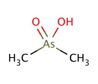 Cacodylic acid (CAS 75-60-5) - chemical structure image