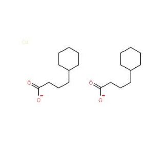 Cadmium cyclohexanebutyrate (CAS 55700-14-6) - chemical structure image
