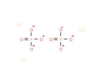 Cadmium phosphate (ortho) (CAS 13847-17-1) - chemical structure image