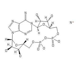 cADP-ribose ammonium salt (CAS 119340-53-3) - chemical structure image