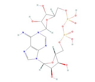 cADP-Ribose (cADPR) (CAS 119340-53-3) - chemical structure image