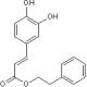Caffeic acid phenethyl ester (CAS 104594-70-9) - chemical structure image