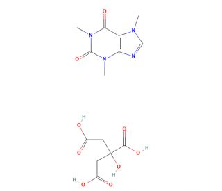 Caffeine Citrate (CAS 69-22-7) - chemical structure image