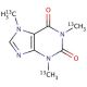 Caffeine-trimethyl-13C3 (CAS 78072-66-9) - chemical structure image