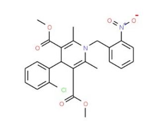Caged Ca2+ channel antagonist (CAS 154026-67-2) - chemical structure image