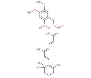 Caged Retinoic Acid (CAS 1040124-47-7) - chemical structure image