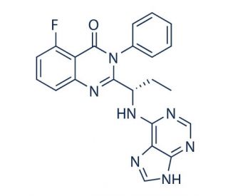 CAL-101 (CAS 870281-82-6) - chemical structure image