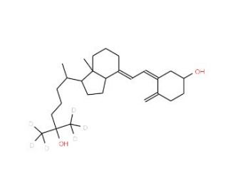 Calcifediol - Labeled d6 (CAS 78782-98-6) - chemical structure image