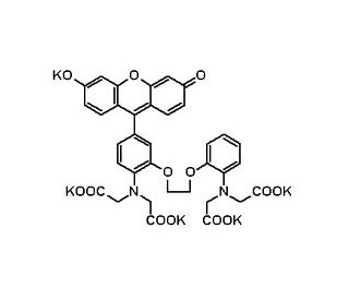 CalciFluor&trade; Fluo-8, pentapotassium salt - chemical structure image 