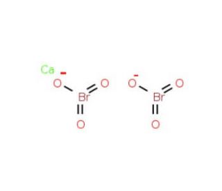 Calcium bromate (CAS 10102-75-7) - chemical structure image