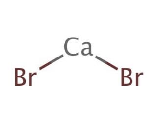 Calcium bromide (CAS 7789-41-5) - chemical structure image