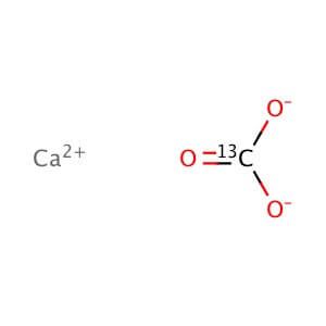 calcium carbonate molecular structure