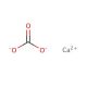 Calcium carbonate (CAS 471-34-1) - chemical structure image