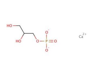 Calcium glycerophosphate (CAS 28917-82-0) - chemical structure image
