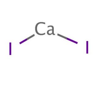 Calcium iodide (CAS 10102-68-8) - chemical structure image