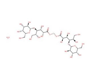 Calcium lactobionate monohydrate (CAS 110638-68-1) - chemical structure image