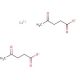 Calcium levulinate dihydrate (CAS 5743-49-7) - chemical structure image