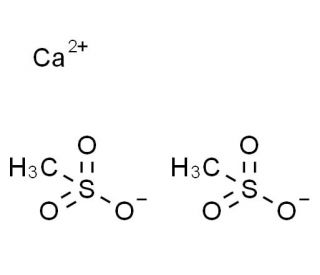 Calcium methanesulfonate - chemical structure image