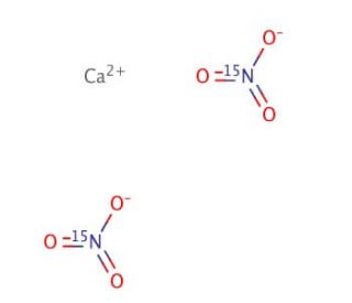 Calcium nitrate-(15-N)2 (CAS 31432-44-7) - chemical structure image